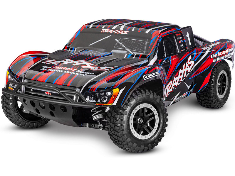 Traxxas Slash 1:10 HD VXL 4WD RTR červená - TRA68386-4-RED - expresní doprava