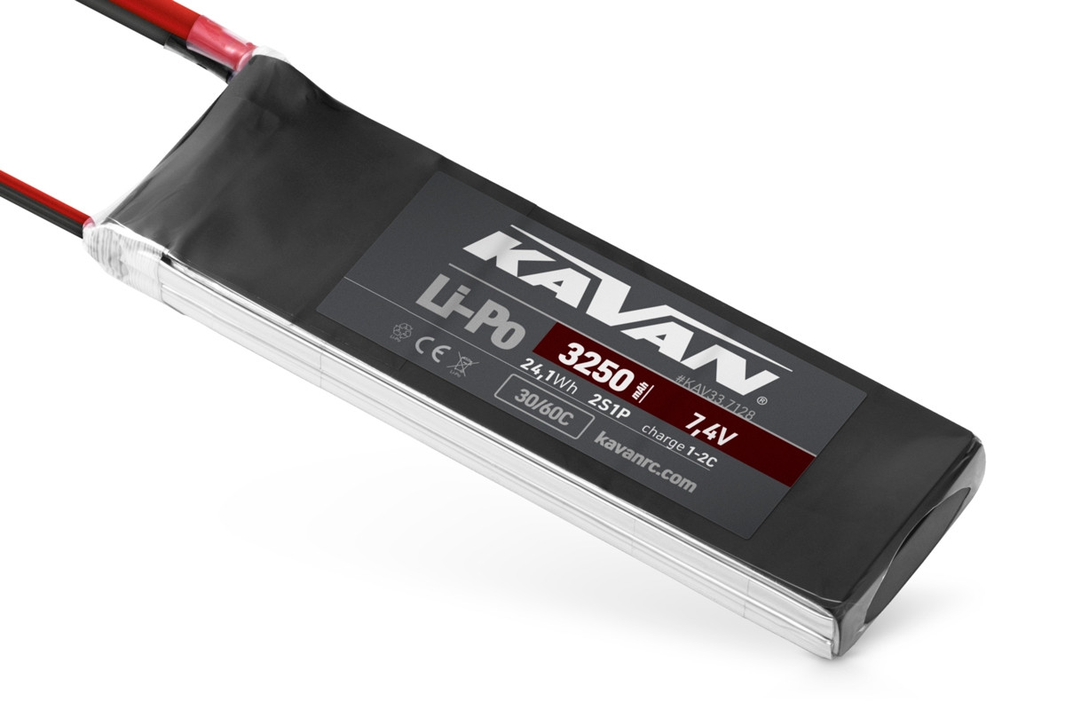 KAVAN Li-Po 3250mAh/7,4V 30/60C Air pack - KAV33.7128 - expresní doprava