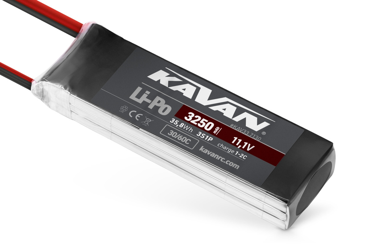 KAVAN Li-Po 3250mAh/11,1V 30/60C Air pack - KAV33.7130 - expresní doprava