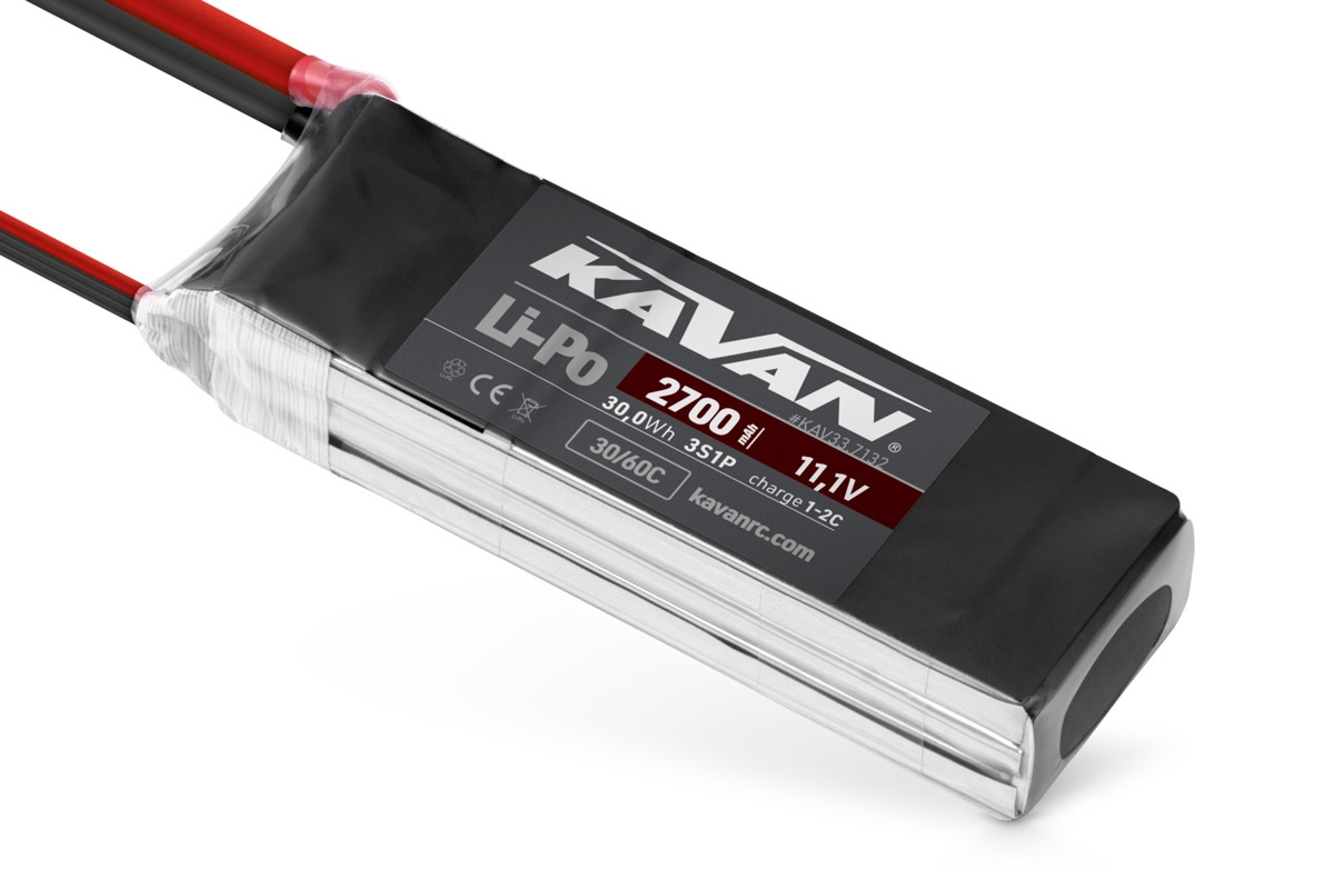 KAVAN Li-Po 2700mAh/11,1V 30/60C Air pack - KAV33.7132 - expresní doprava