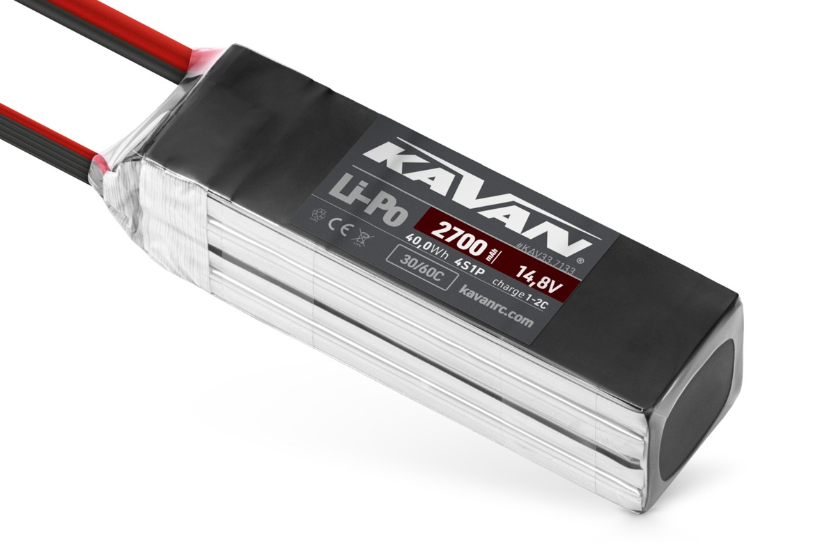 KAVAN Li-Po 2700mAh/14,8V 30/60C Air pack - KAV33.7133 - expresní doprava