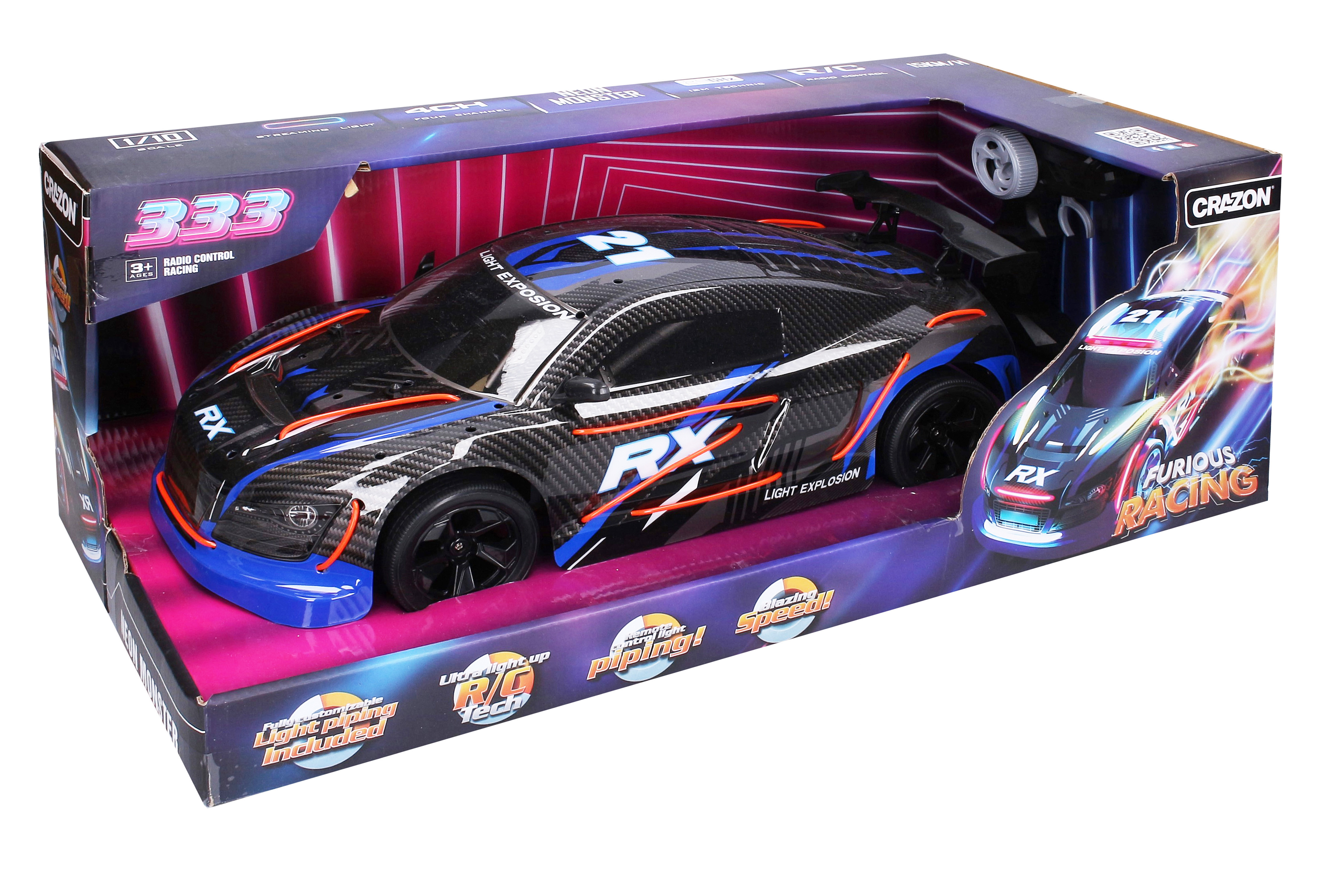 Wiky RC Auto Light Explosion RC na dálkové ovládání 44 cm - W038110 - expresní doprava