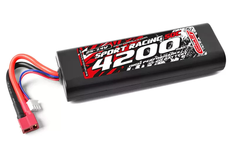 Šport Racing 50C - 4200mAh - 7,4 V 2S - LiPo Stick Hardcase - T-Dean [C-49024-D]