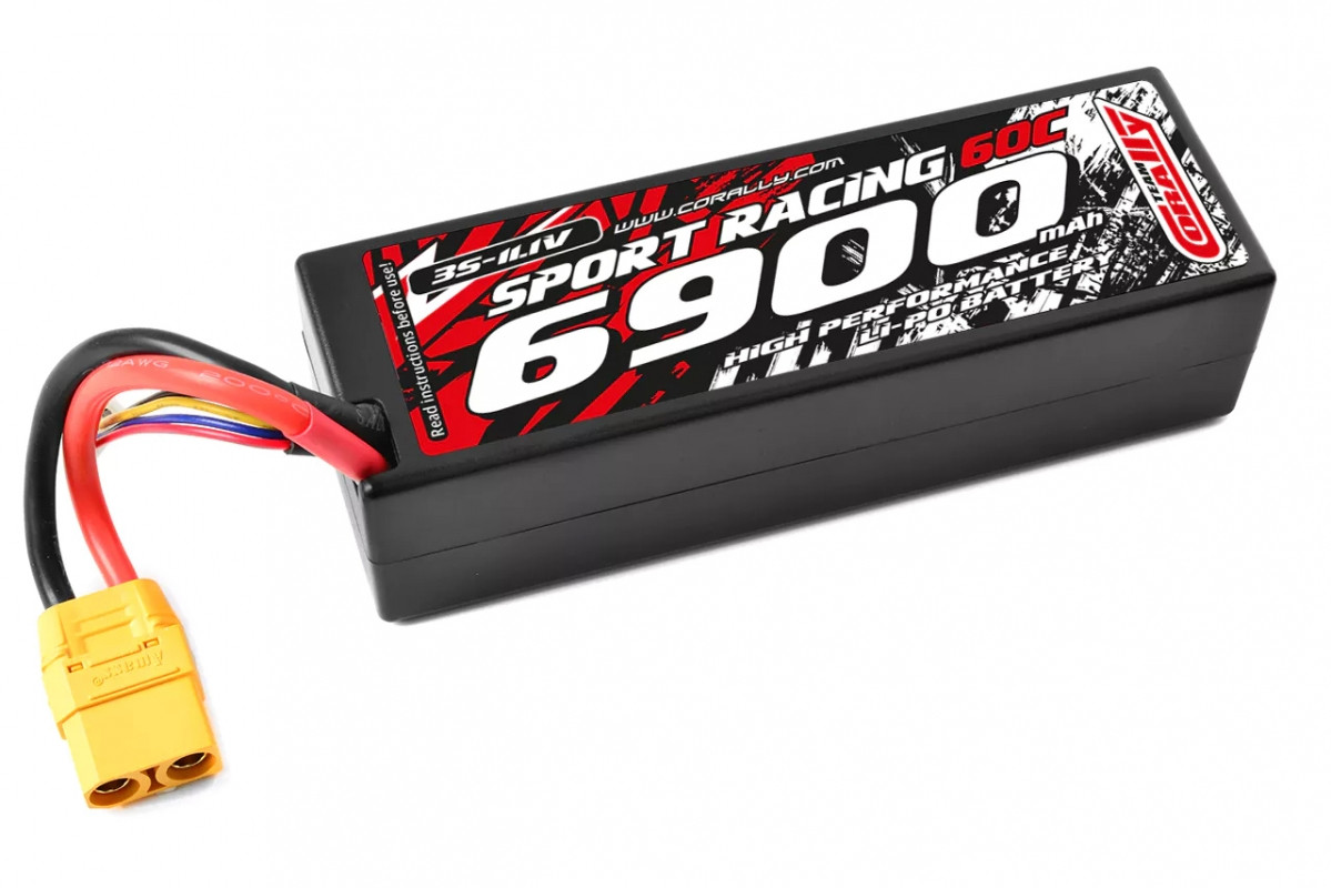 Šport Racing 60C - 6900mAh - 11,1 V 3S - LiPo Stick Hardcase - XT90 [C-49136-X]