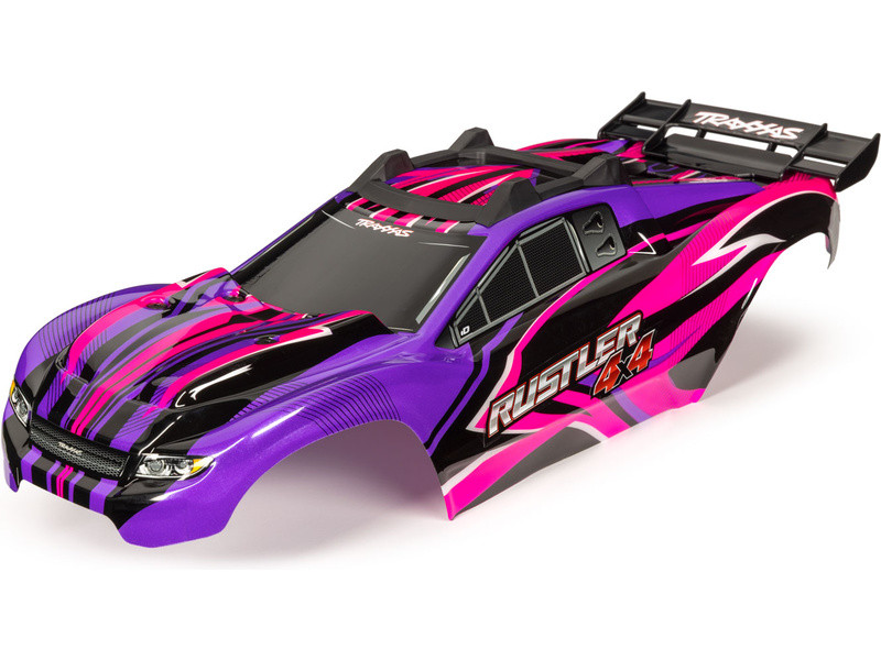 Traxxas karosérie Rustler 4X4 růžovo-fialová - TRA6734P - expresní doprava