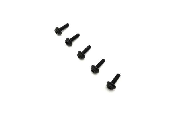 Metallic Flanged Cap Screw M3x10mm (5) Kyosho - K.1-S23010F - expresní doprava