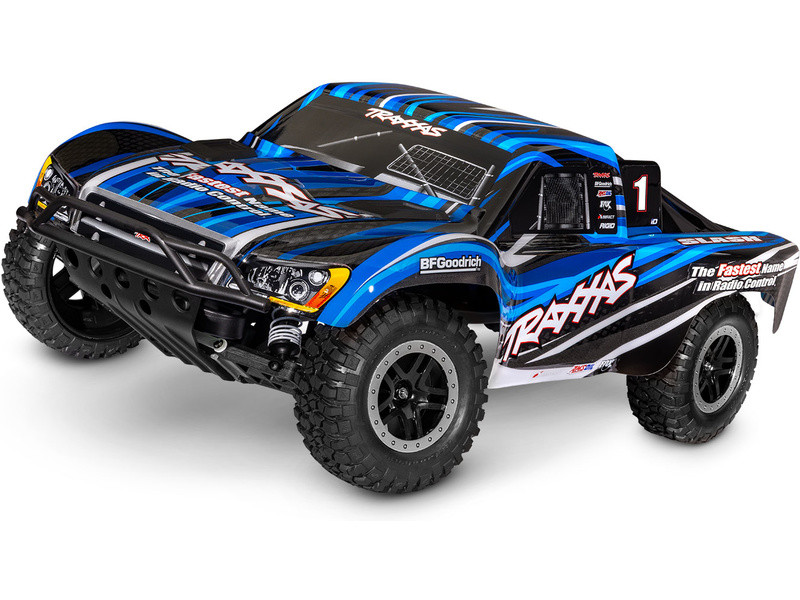 Traxxas Slash 1:10 HD RTR modrý - TRA58234-8-BLUE - expresní doprava