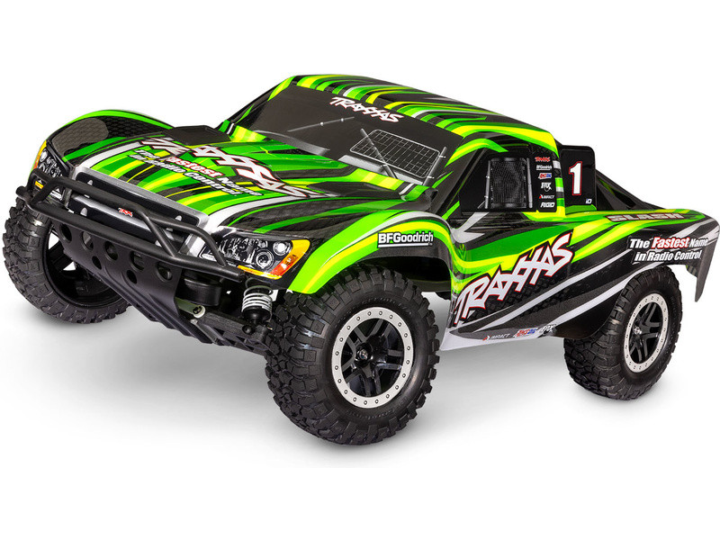 Traxxas Slash 1:10 HS RTR zelený - TRA58234-8-GRN - expresní doprava