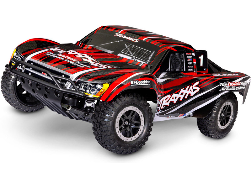 Traxxas Slash 1:10 HD RTR červený - TRA58234-8-RED - expresní doprava