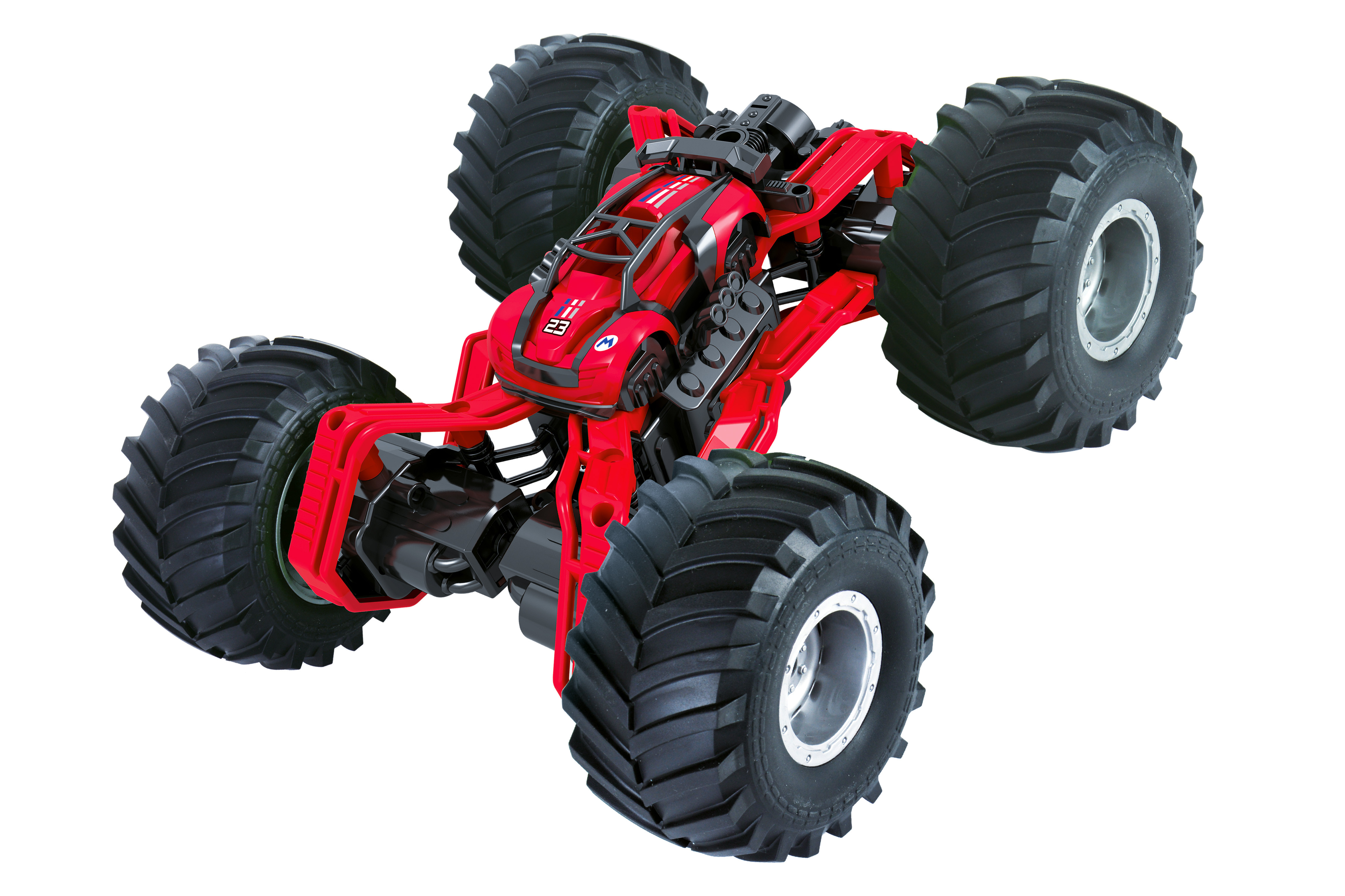 Wiky RC Auto Bigfoot kouřící RC na dálkové ovládání 26 cm - W038248 - expresní doprava