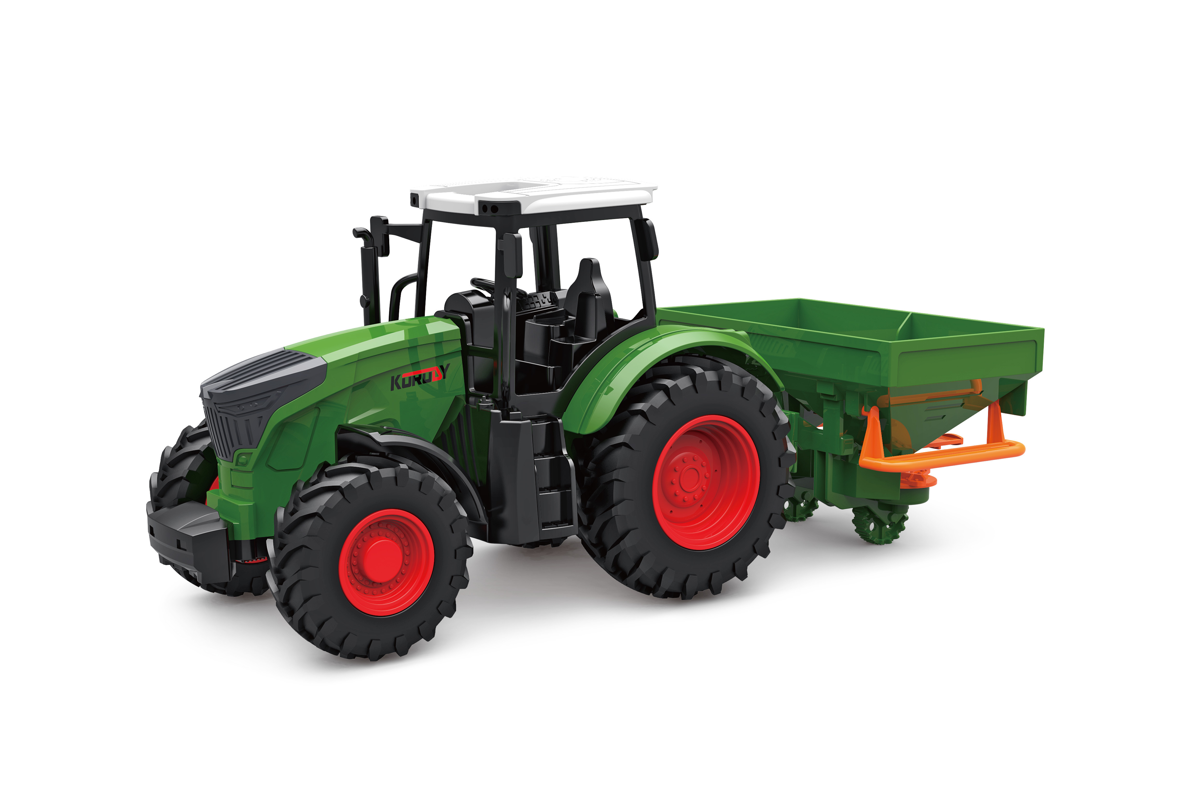 Wiky Vehicles Traktor s příslušenstvím 27 cm - W037585 - expresní doprava