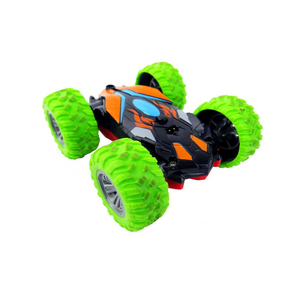 Siva RC obojstranné auto GreenWolve Stunt Car 4040 zelená [50250]