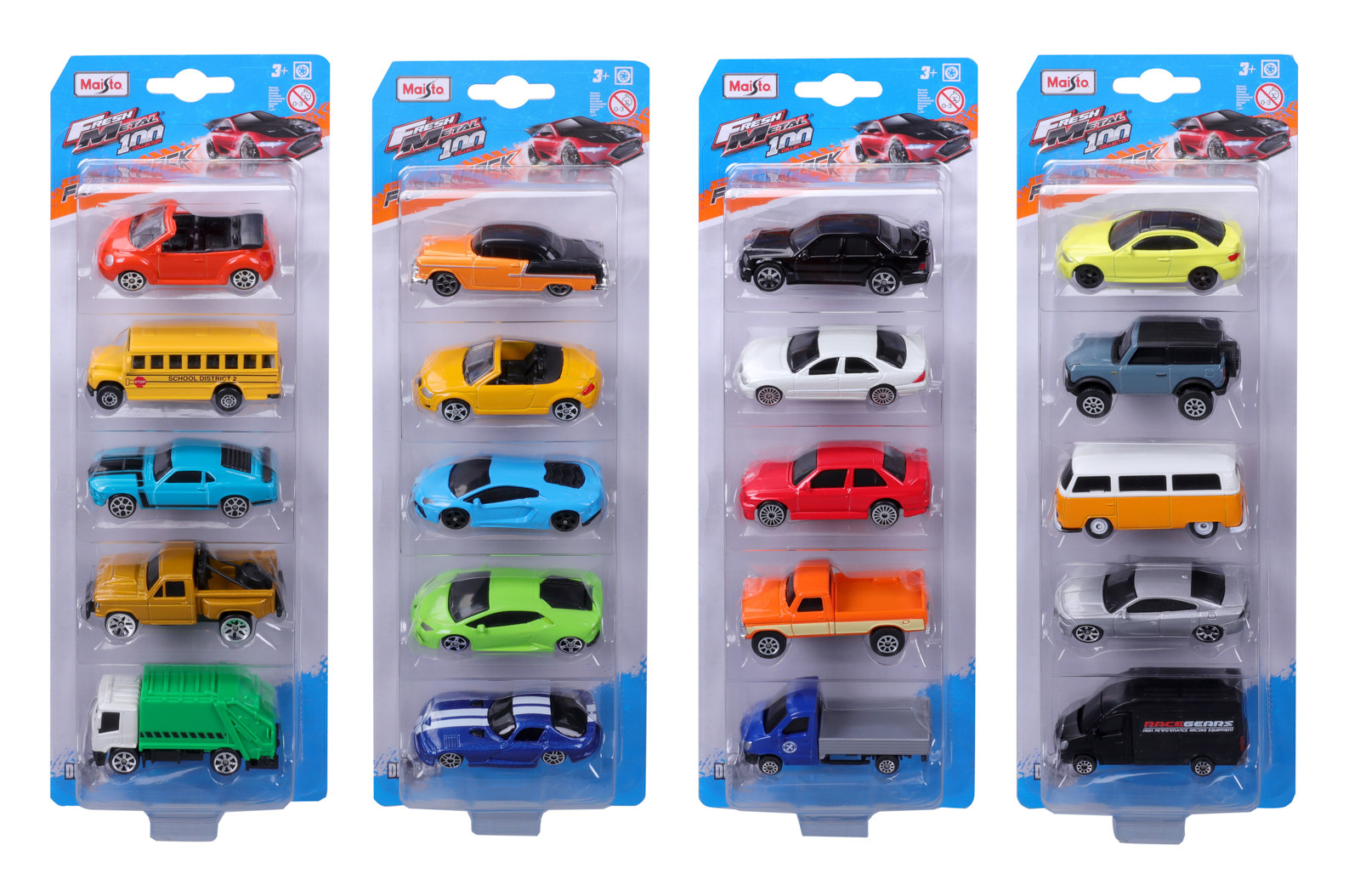 Maisto - Sada osobních aut, 5ks - 101215017 - expresní doprava