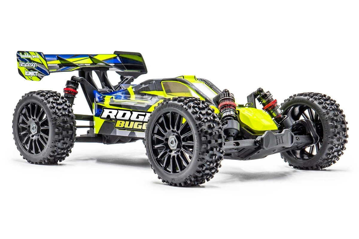 HOBBYTECH Rogue Buggy 3S BRUSHLESS RTR 4wd - žlutá - 1.ROGB.YE.RTR - expresní doprava