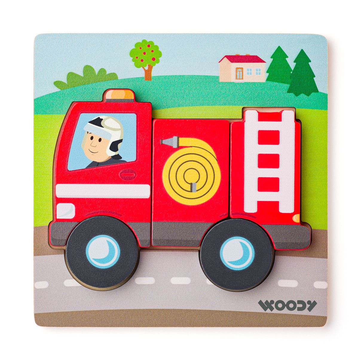 Puzzle Baby - hasič - 102191362 - expresní doprava