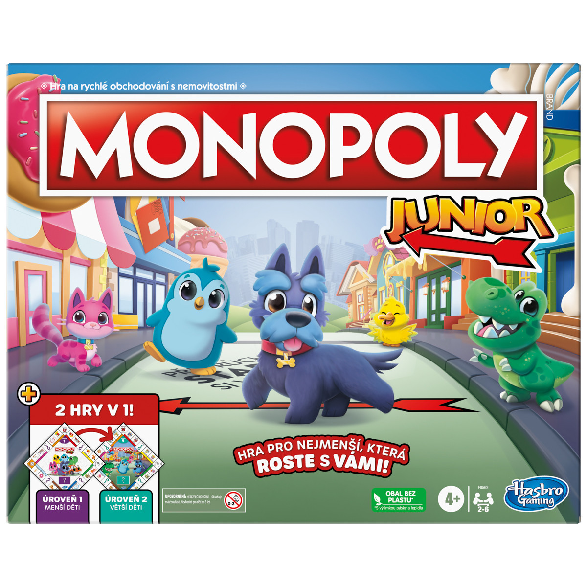 HASBRO - MONOPOLY Junior CZ verzia [1120F8562]