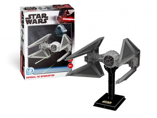 3D Puzzle REVELL 00319 - Star Wars Imperial TIE Interceptor [18-00319]