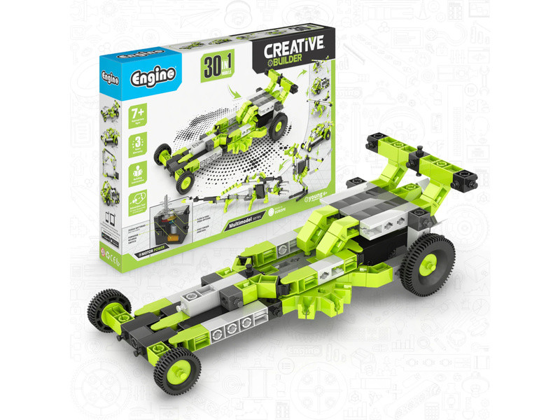Engino Creative Builder 30 modelů + motor - EN-3030 - expresní doprava