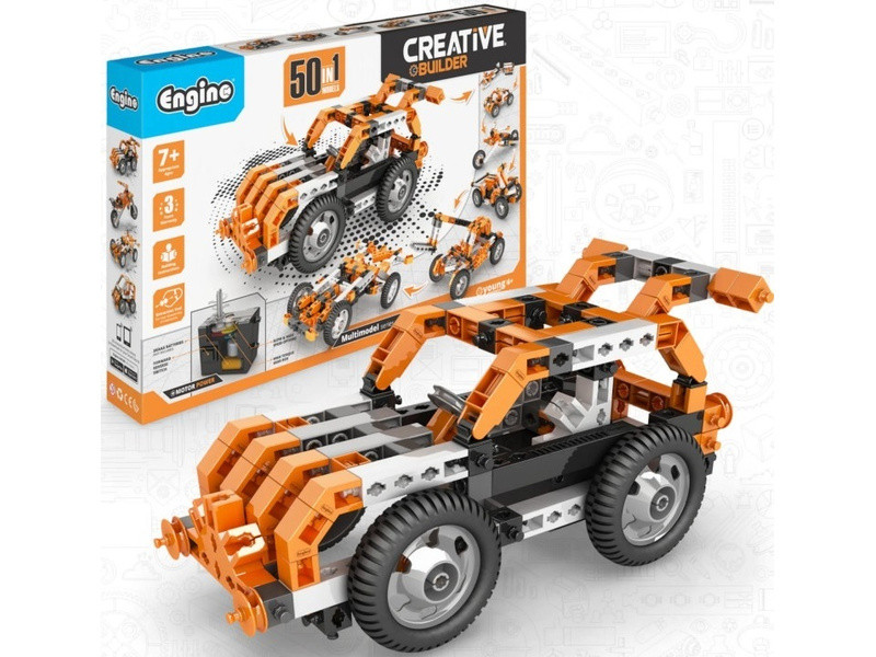 Engino Creative Builder 50 modelov + motor [EN-5030]