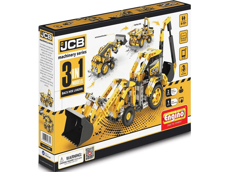 Engino Creative Builder nakladač s rypadlem 3v1 - EN-CB-M30 - expresní doprava