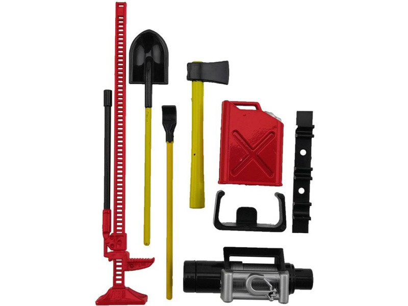 H-Speed dekorace typ B 1:10 (sada) - HSPY071 - expresní doprava