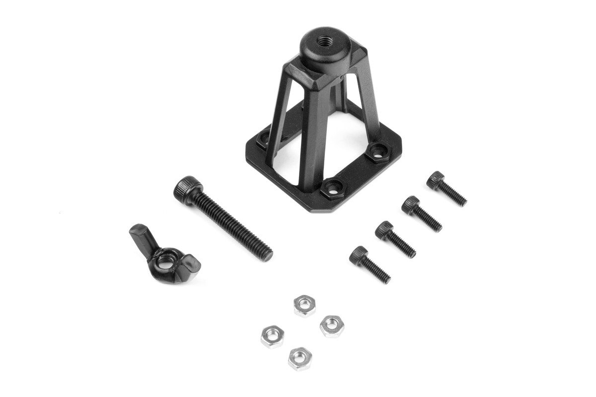 Yeah Racing Držák rezervního kola, kovový 1:10 - YR-YA-0457BK - expresní doprava