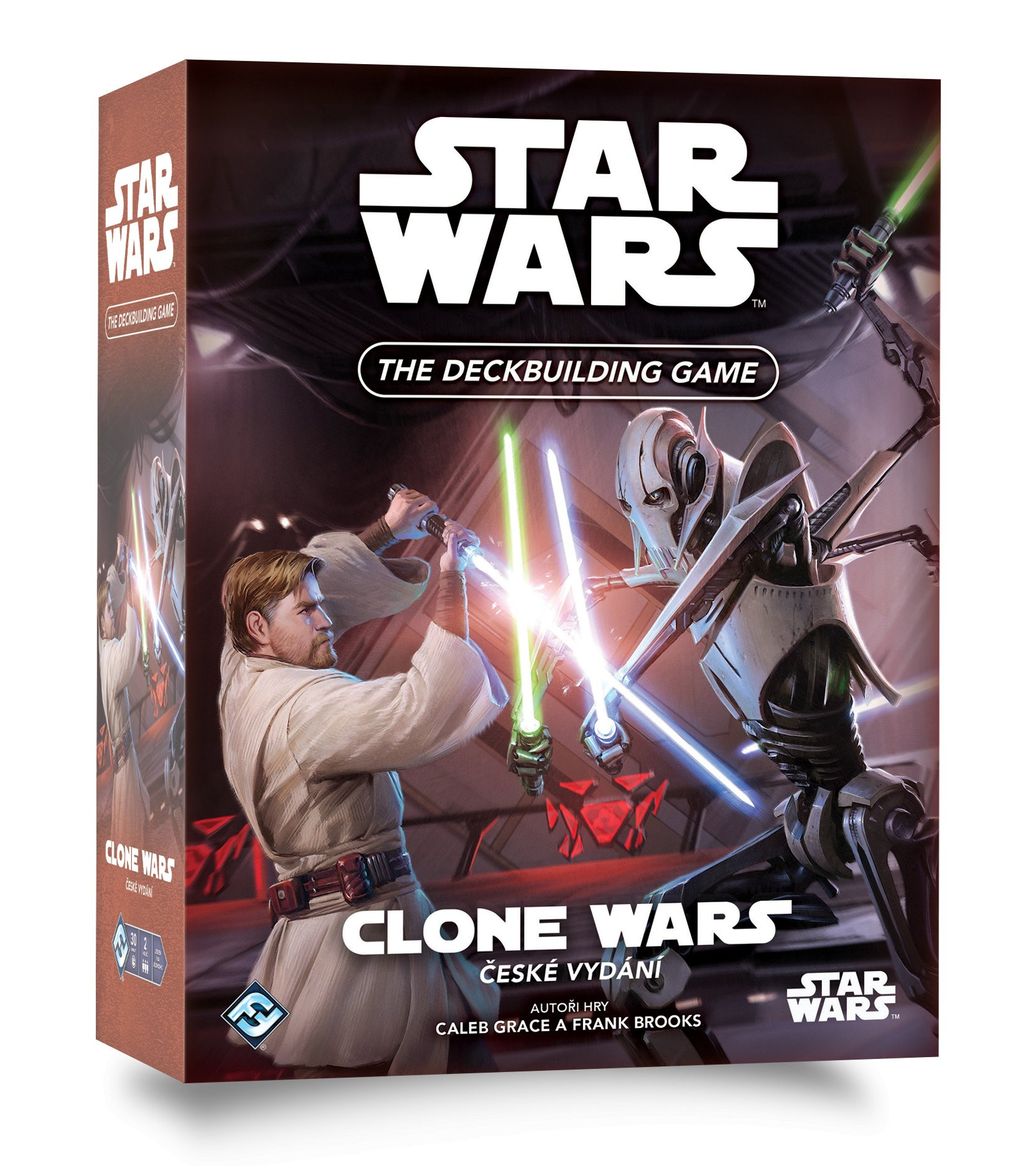 Fantasy Flight Games Star Wars: The Deckbuilding Game - Clone Wars - FSWG02CZ - expresní doprava
