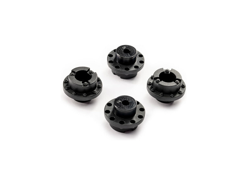 Traxxas poklice kol černé (4) - TRA9075,TRX9075 - expresní doprava