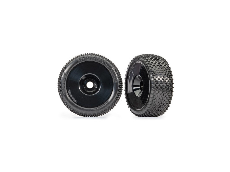 Traxxas kolo 3.0", disk černý, pneu Response Pro (2) - TRA9074-BLK,TRX9074-BLK - expresní doprava