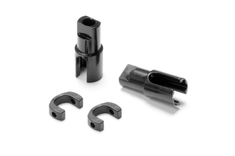 Xray SOLID AXLE ECS BB DRIVESHAFT ADAPTER - HUDY SPRING STEEL™ (2) - 305138 - expresní doprava