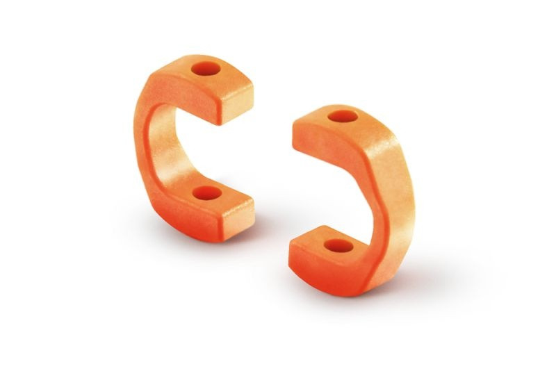 Xray DRIVE SHAFT REPLACEMENT PLASTIC CAP 3.5 MM - ORANGE - STRONG (4) - 305242 - expresní doprava