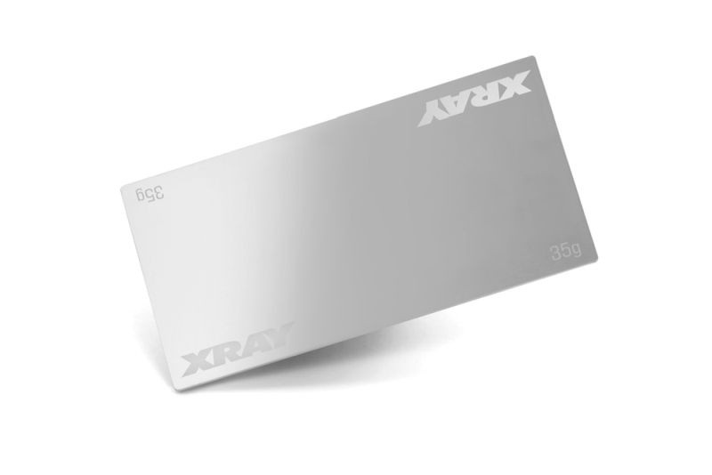 Xray STAINLESS STEEL BATTERY WEIGHT 35G - 326181 - expresní doprava