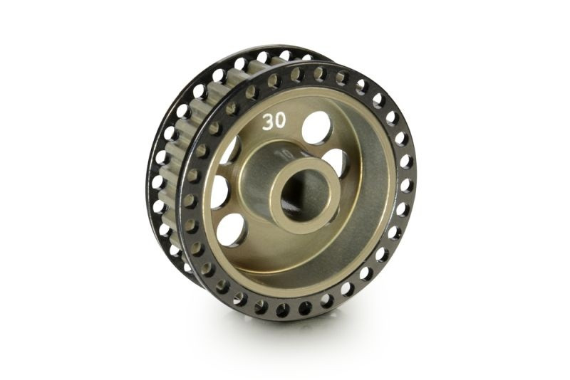 Xray ALU SIDE BELT PULLEY 30T - FRONT - SET - 345990 - expresní doprava