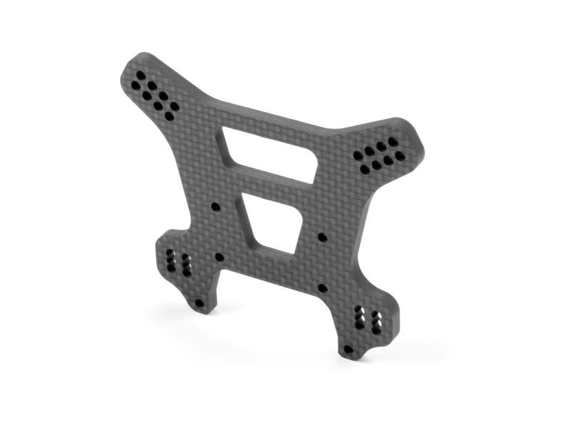 Xray XB8 GRAPHITE REAR SHOCK TOWER FOR SEMI-SPLIT BULKHEAD 4MM - 353055 - expresní doprava
