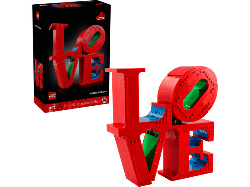 LEGO Art - LOVE - LEGO31214 - expresní doprava