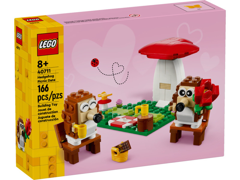 LEGO Iconic - Ježčí rande s piknikem - LEGO40711 - expresní doprava