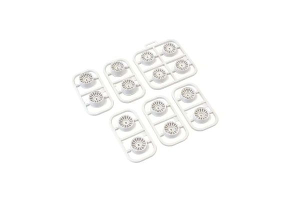 Wheel Set Mini-Z AWD Multi Offset White Kyosho K.MDH100WB