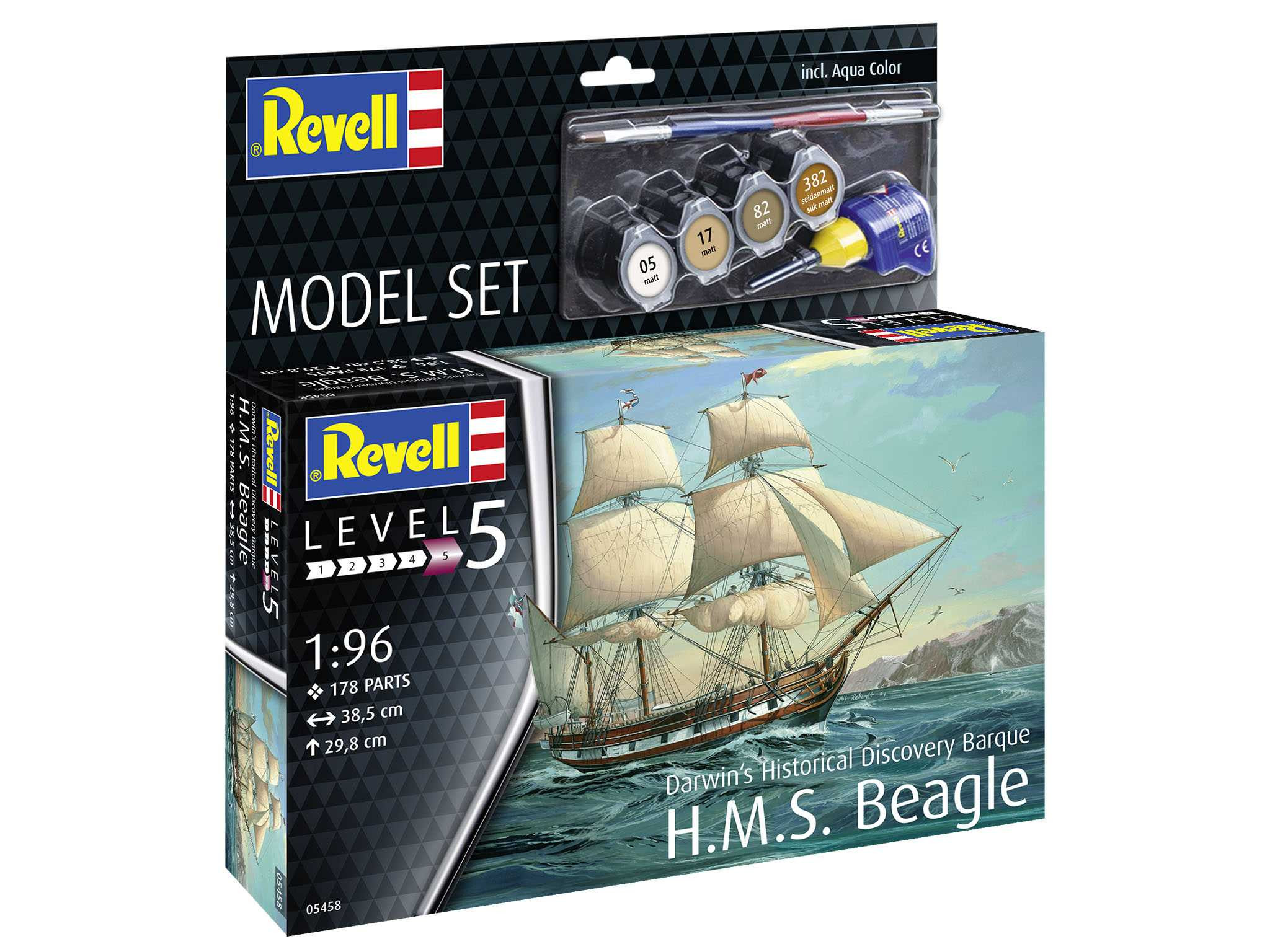ModelSet loď 65458 - HMS Beagle (1:96) [18-65458]