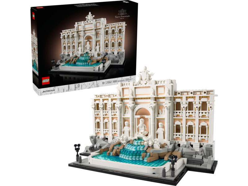 LEGO Architecture - Fontána di Trevi - LEGO21062 - expresní doprava