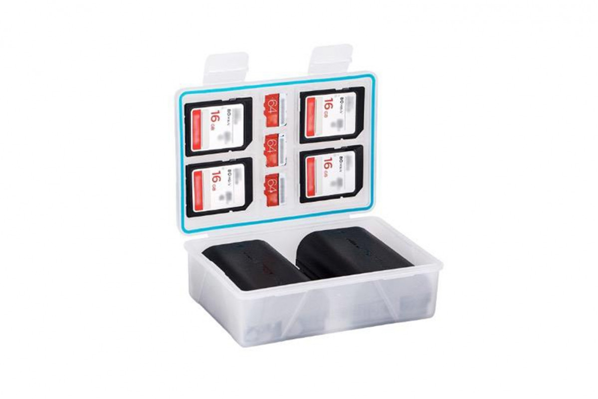 STABLECAM JJC Multifunkční úložný box na SD/microSD karty a baterie - 1SD1149 - expresní doprava