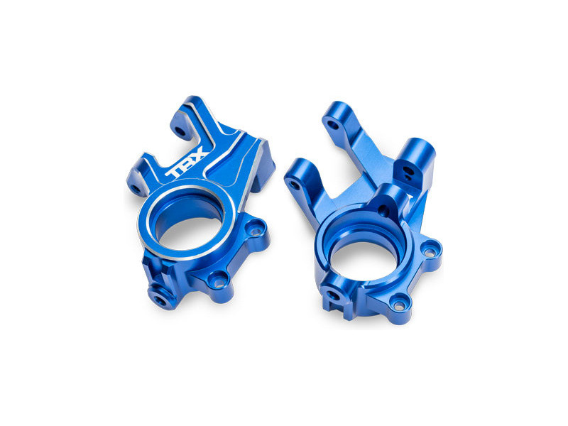 Traxxas těhlice hliníková modrá (pár) - TRA10936-BLUE,TRX10936-BLUE - expresní doprava