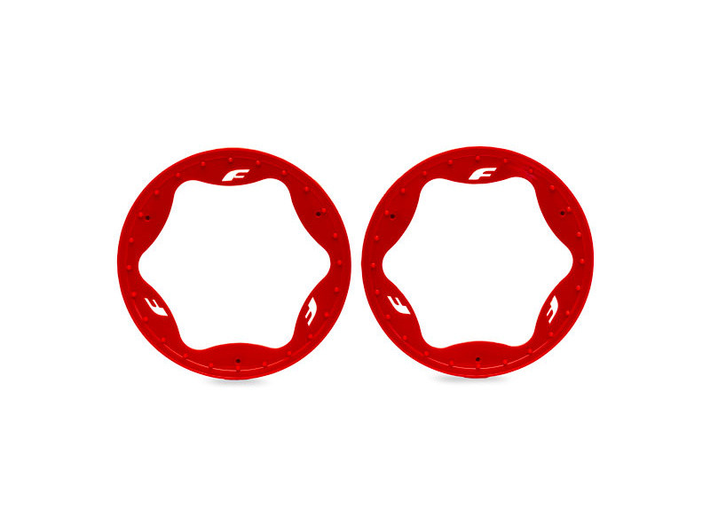 Traxxas Beadlock kroužek 4.3" červený (2) - TRA10948-RED,TRX10948-RED - expresní doprava