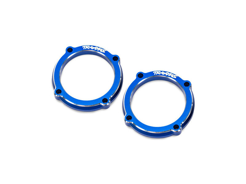 Traxxas kroužek reflektoru hliníkový modrý (2) - TRA10969-BLUE,TRX10969-BLUE - expresní doprava