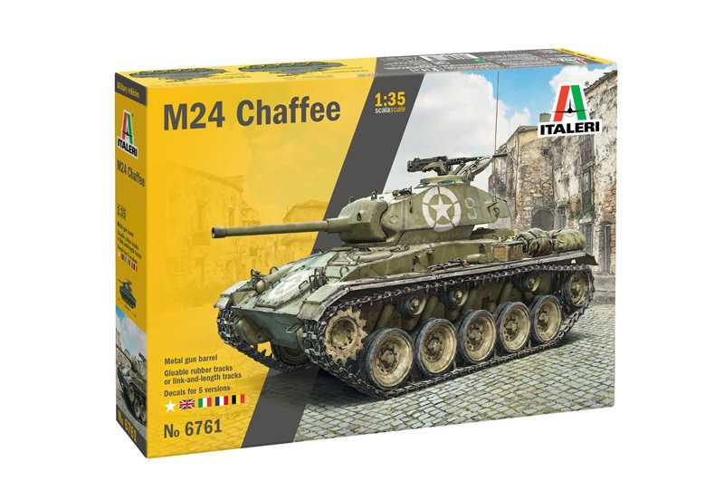 Model Kit tank 6761 - M24 "Chaffee" (1:35) [33-6761]