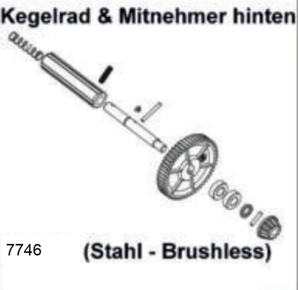 DF models Spojka pro Destructor MT V2 - 7746 - expresní doprava