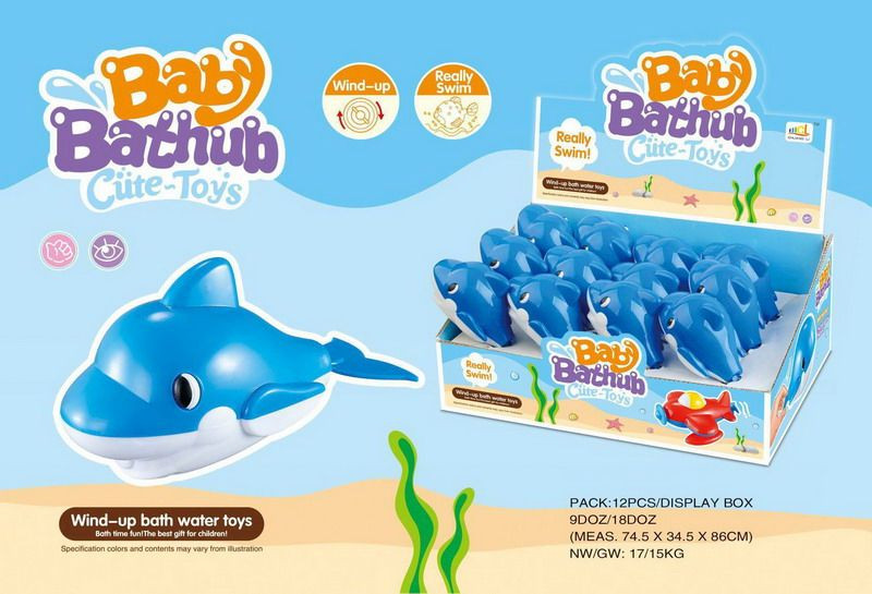 Wiky Delfín natahovací do vody 12 cm - W047766 - expresní doprava