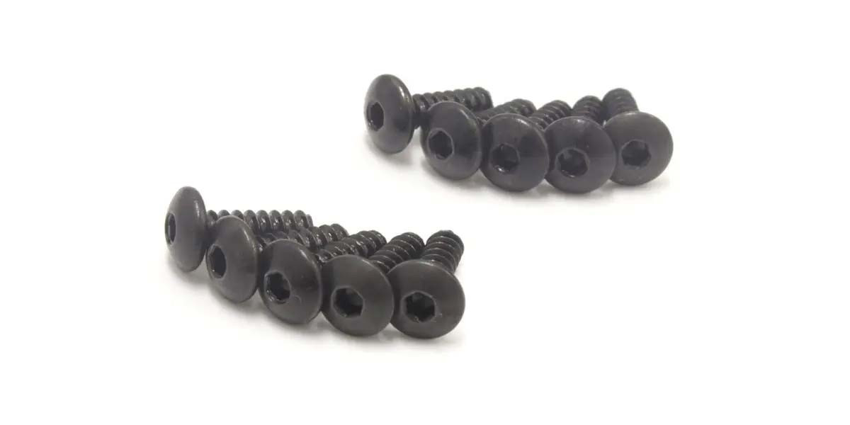 Hex Button TP Screws M3x12mm (10) Kyosho K.1-S13012TPH