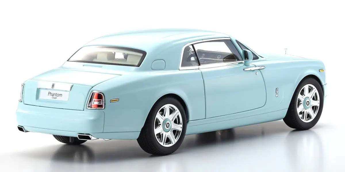 Kyosho 1:18 Rolls-Royce Phantom Coupé 2008 Turquoise [KS08862TBL]