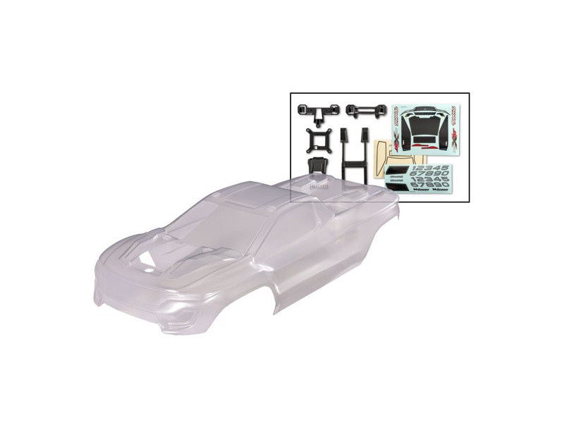 Traxxas karoséria Mini XRT číra [TRA10712,TRX10712]