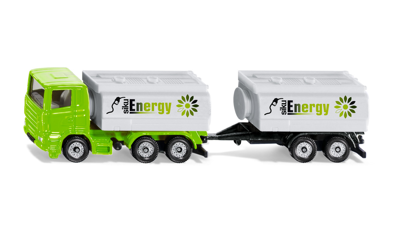 SIKU Super - kamión s cisternou a vlekom [10431690]